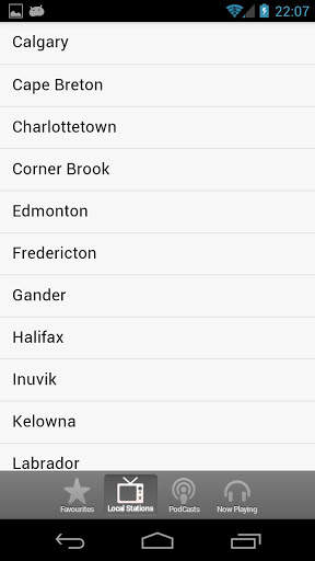 CBC Radio Player screenshot 2