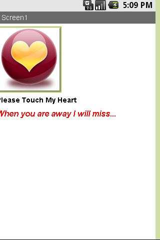 Miss U App screenshot 2