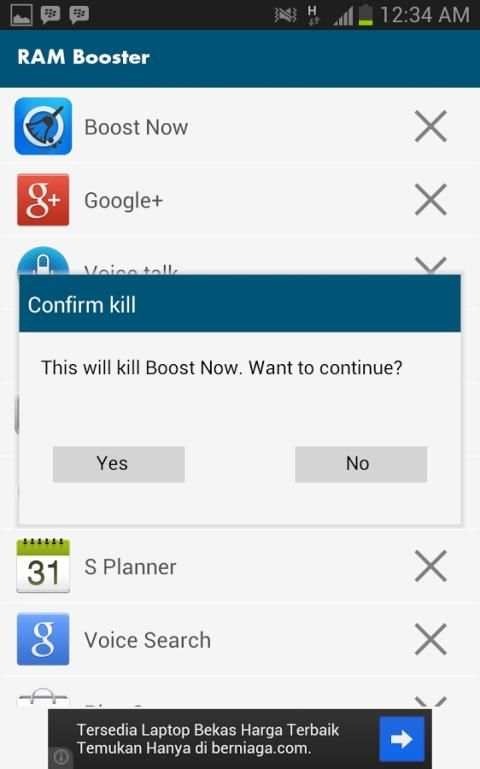 RAM Booster screenshot 3