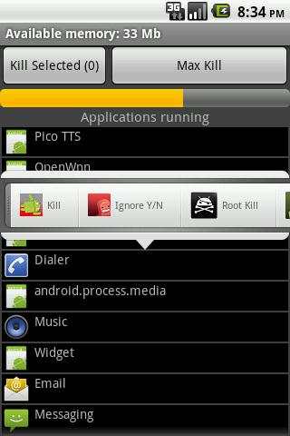 Task Killer ProMax Mini screenshot 3