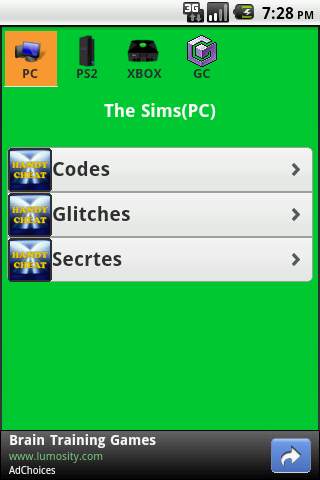 The Sims All Series Cheats screenshot 4
