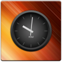 MIUI Dark Analog Clock Widget icon