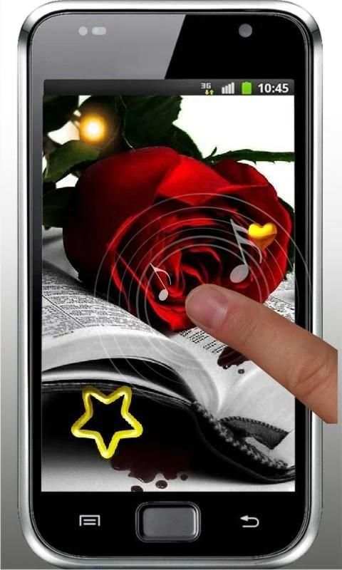 Valentine Roses live wallpaper स्क्रीनशॉट 1