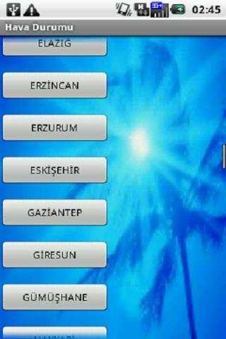 Hava Durumu screenshot 3