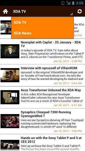 Xda-Developers TV screenshot 2