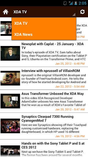 Xda-Developers TV screenshot 2