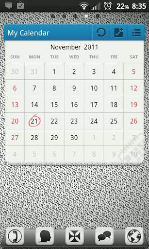 GTX Go Launcher Ex Theme screenshot 4