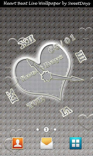 Heart Beat Live Wallpaper L 3 تصوير الشاشة