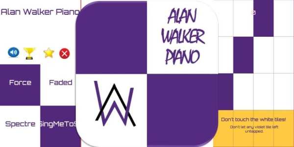 Alan Walker Piano Tiles screenshot 4