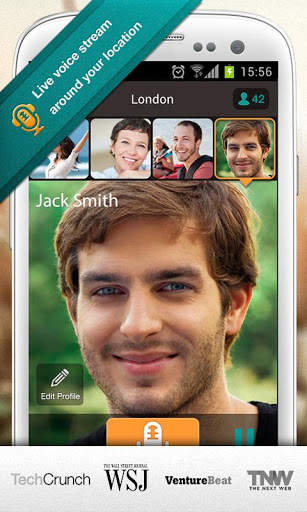 TALKBITS - FREE SOCIAL VOICE screenshot 1