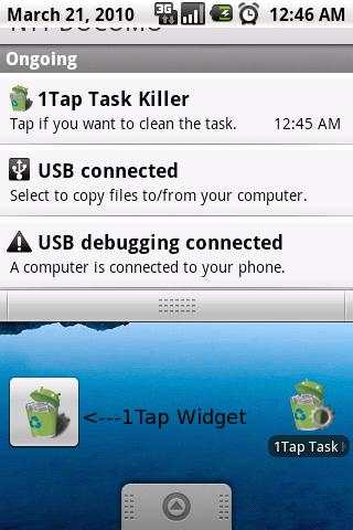 1Tap Task Killer 2 تصوير الشاشة