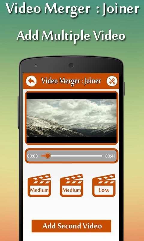 Video Merger : Video joiner स्क्रीनशॉट 3