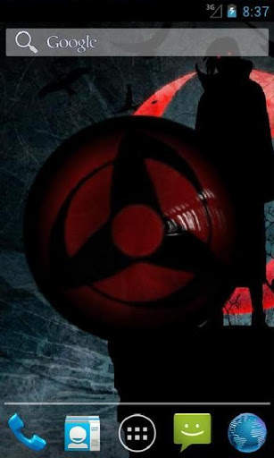 Sharingan Live Wallpaper скриншот 1