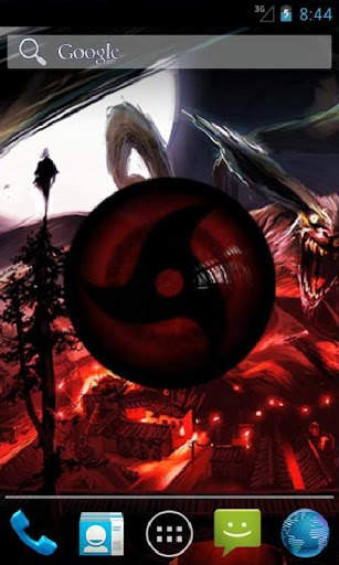 Sharingan Live Wallpaper screenshot 4
