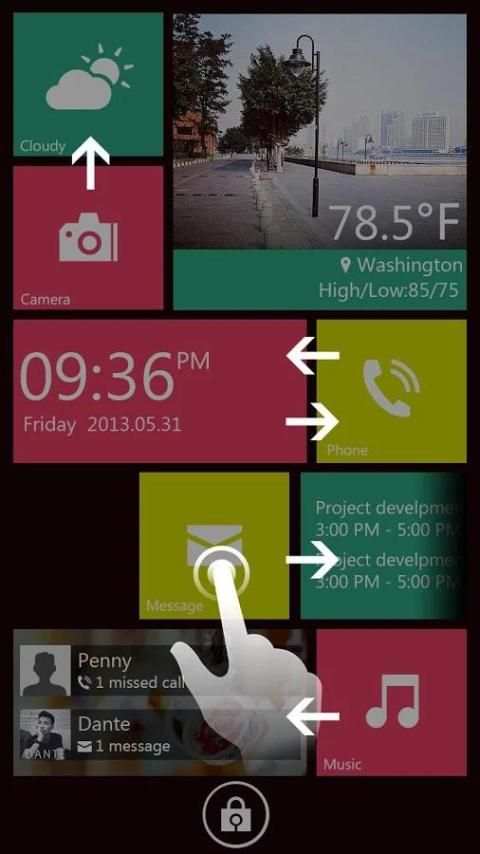 Rix GO Locker Theme screenshot 4