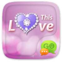 GO SMS PRO THIS LOVE THEME