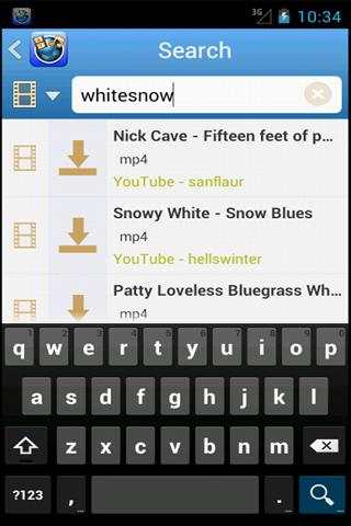SpotFiles songs &amp; videos screenshot 2
