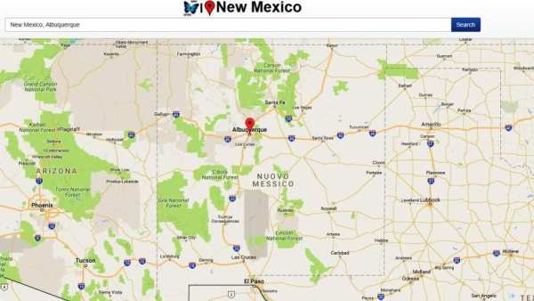 New Mexico Map скриншот 1