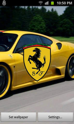 Ferrari Horse live Wallpaper screenshot 5