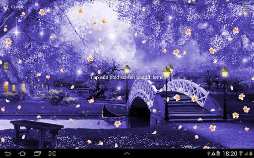 Mystic Sakura Live Wallpaper screenshot 5