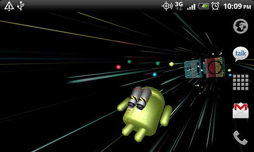 Google I/O 2011 Live Wallpaper screenshot 2