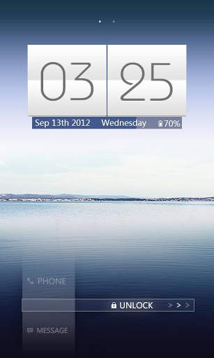 Cove GO Locker Getjar Theme screenshot 3