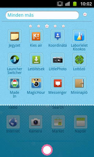 HK GO Launcher EX Theme скриншот 3