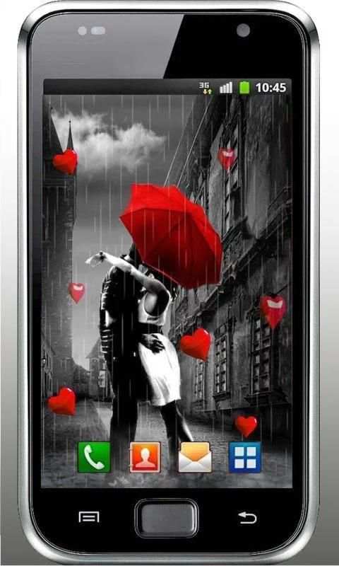 Autumn Love HD live wallpaper screenshot 2