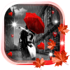 Autumn Love HD live wallpaper أيقونة