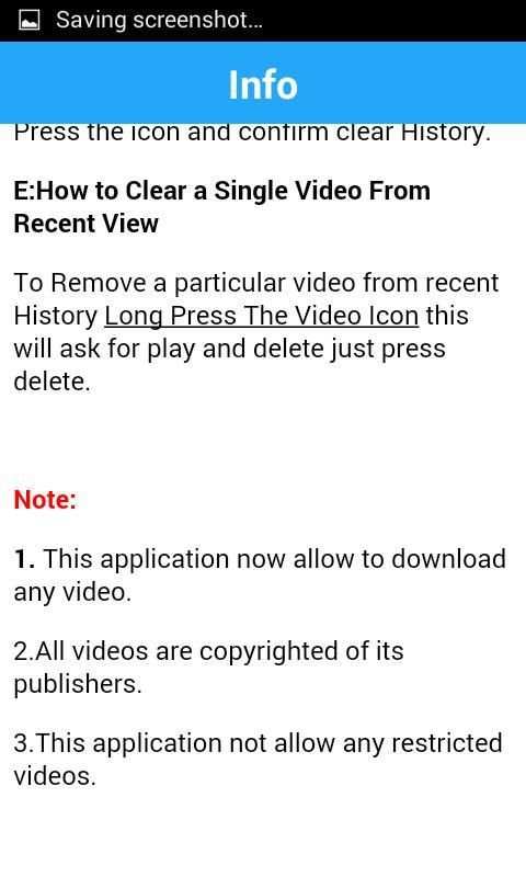 Video Tube-Player For Youtube screenshot 1