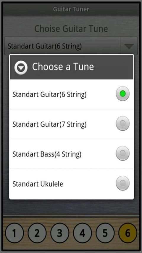 Free Guitar Tuner screenshot 1