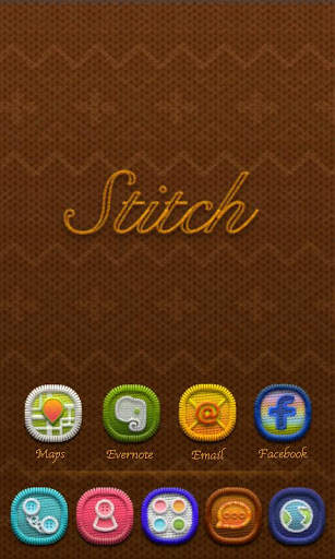 Stitchknff GO LauncherEX Theme screenshot 1