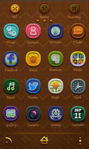 Stitchknff GO LauncherEX Theme screenshot 2