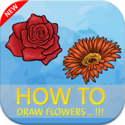how to draw flowers иконка