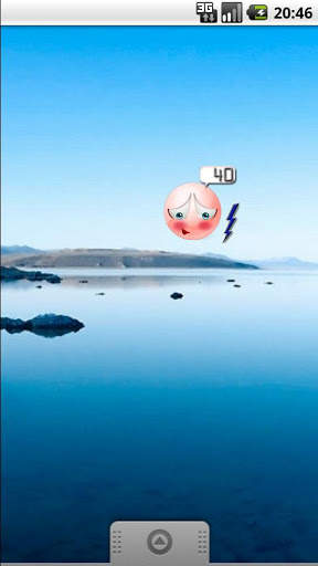 Battery Widget Emots 03 screenshot 1