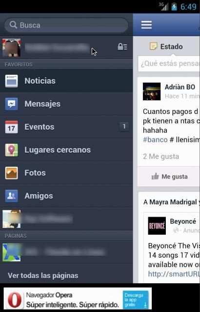 Lite WebApp For FaceBook screenshot 2