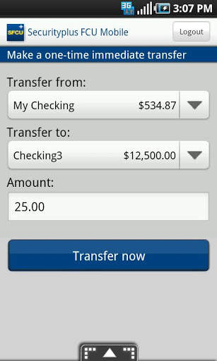 Securityplus FCU Mobile screenshot 2