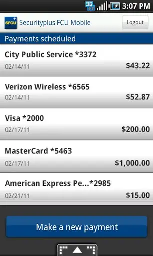 Securityplus FCU Mobile screenshot 3