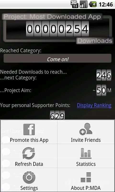 Project: Most Downloaded App स्क्रीनशॉट 3