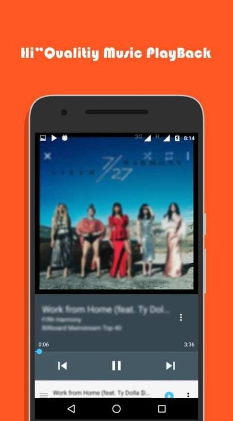 Bass Booster Music Player скриншот 2