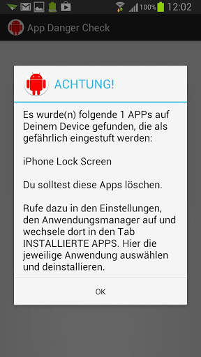 App Danger Check screenshot 5