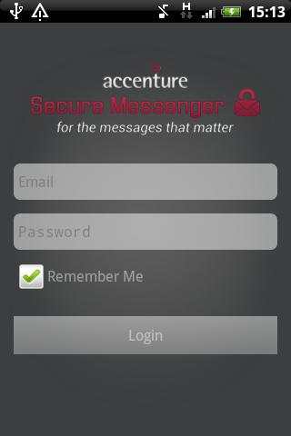 Accenture Secure Messenger screenshot 1