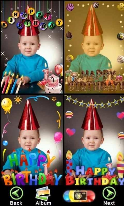 Birthday Camera screenshot 6