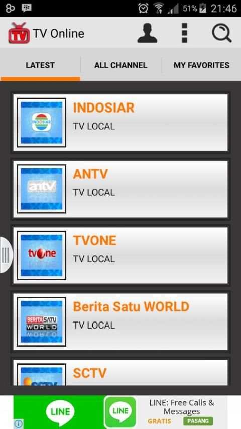 Tv Online World screenshot 5