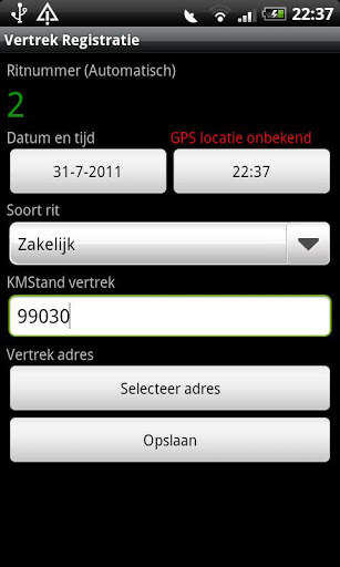 Kilometer Registratie LITE screenshot 4