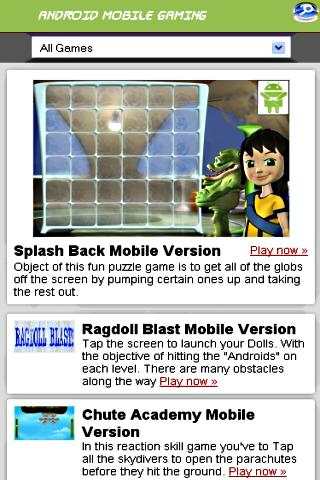 Android Mobile Gaming screenshot 2
