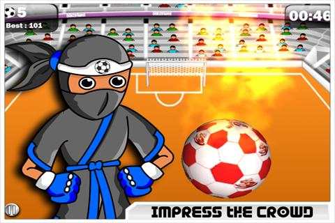 Ninja Soccer screenshot 2