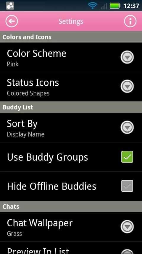 BeejiveIM for Google Talk Free screenshot 1