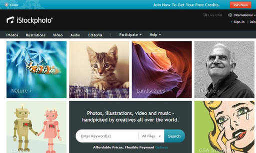 iStockphoto screenshot 1