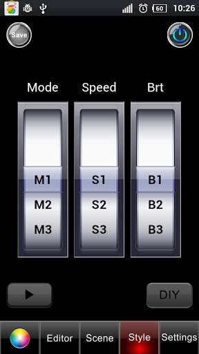 WiFi-100 LED controller screenshot 3